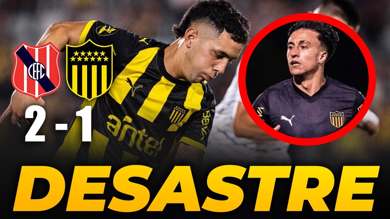 CENTRAL ESPAÑOL 2 PEÑAROL 1 : LEO FERNÁNDEZ Y EL CEPILLO HARTARON A LA GENTE * AGUIRRE DATE CUENTA *