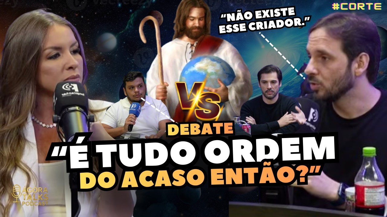 Criador ou Acaso: Como Ateus e Espíritas Discutem a Origem do Universo | Debate