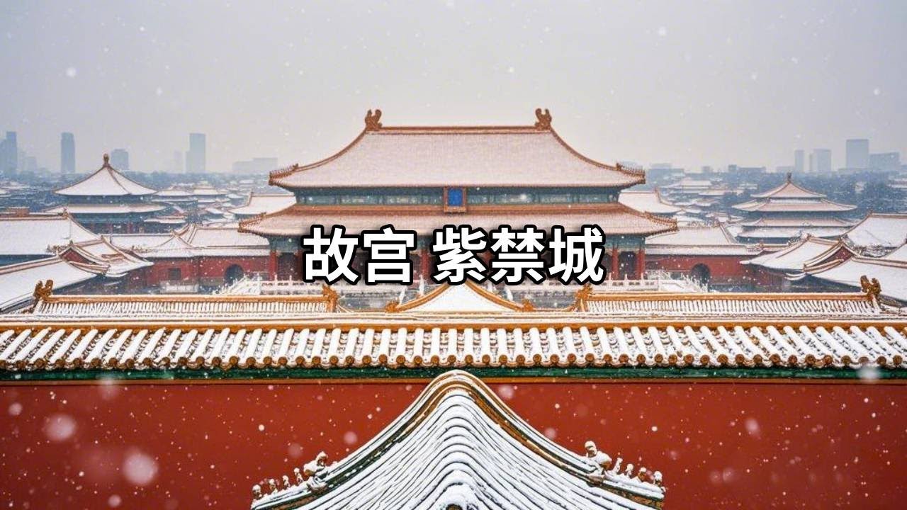 一下雪，北京就变成了北平，故宫就美成了紫禁城！【行走世界的北京老刘】