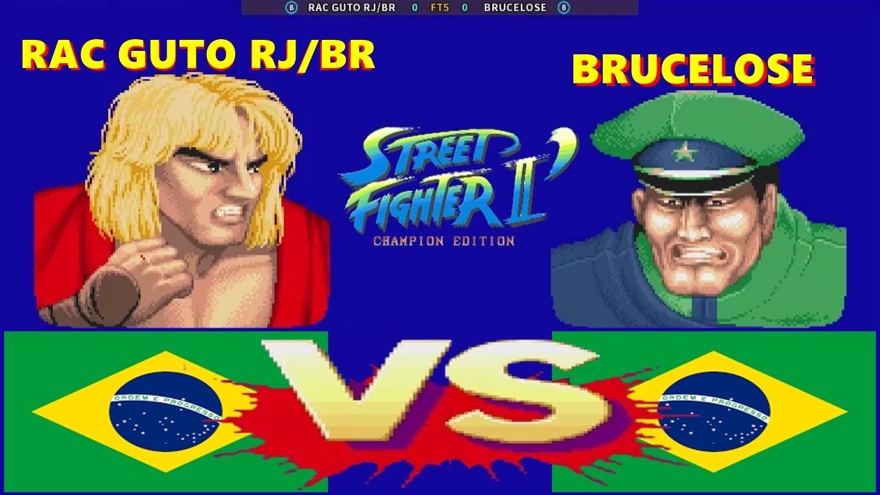 Street Fighter II': Champion Edition- RAC GUTO RJ/BR vs BRUCELOSE FT5