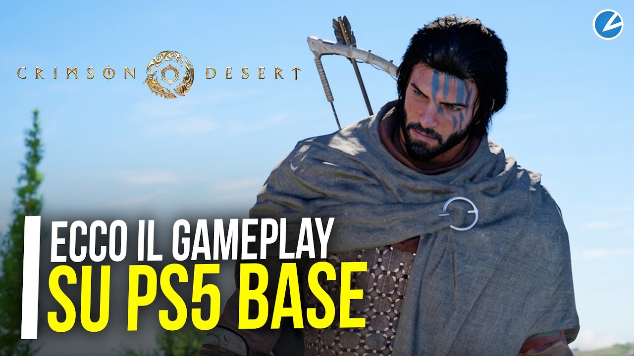 Il gameplay di Crimson Desert su PS5 Base