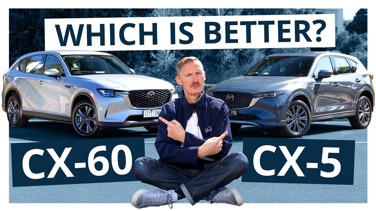 Mazda CX-5 G35 Akera v Mazda CX-60 G40E Evolve | Are six cylinders better than four?
