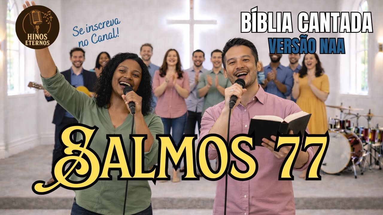 Salmos 77 - BÍBLIA CANTADA - NAA - Hinos Eternos