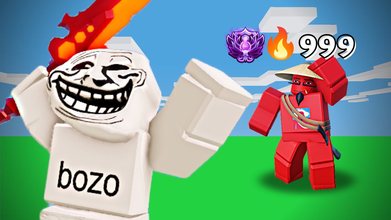 Roblox Bedwars, but I'm The BIGGEST TROLL!