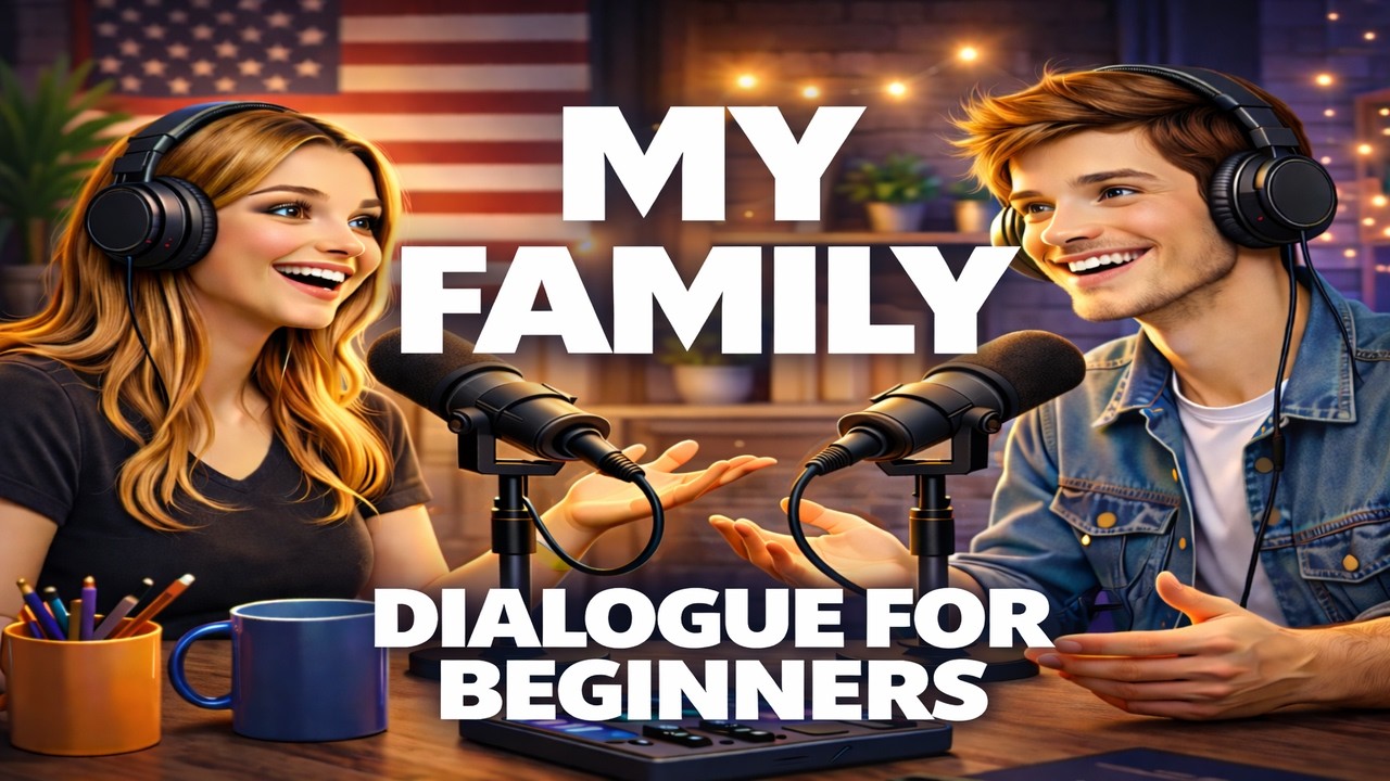 Easy English Conversation | Dialogue for Beginners | My Family