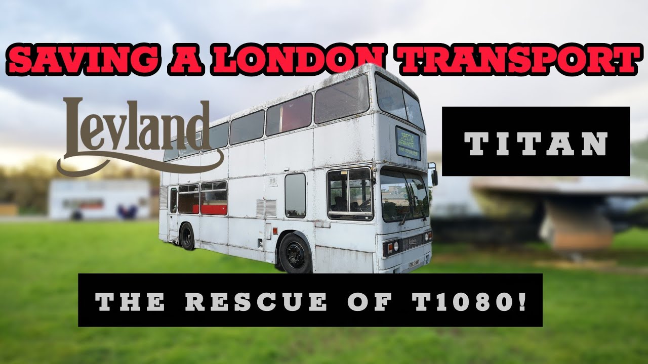 Спасение автобуса Leyland Titan компании London Transport.