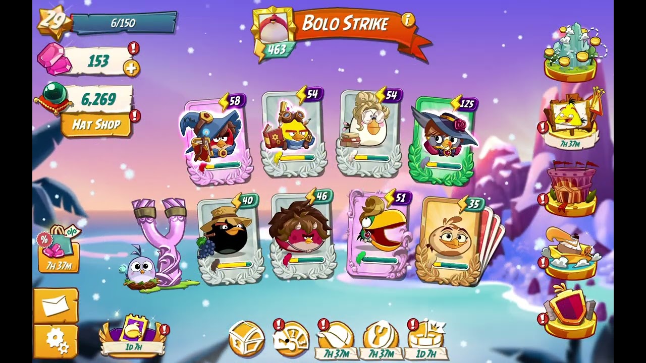 Angry birds 2 TweetHearts Hat Set Tower of Fortune.