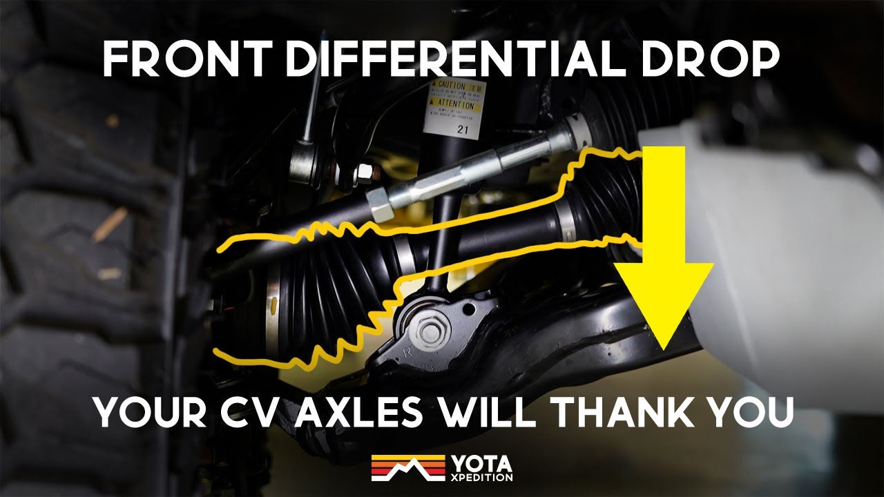 Объяснение и установка Maxtrac Diff Drop на Toyota 4Runner 2010-2022 годов