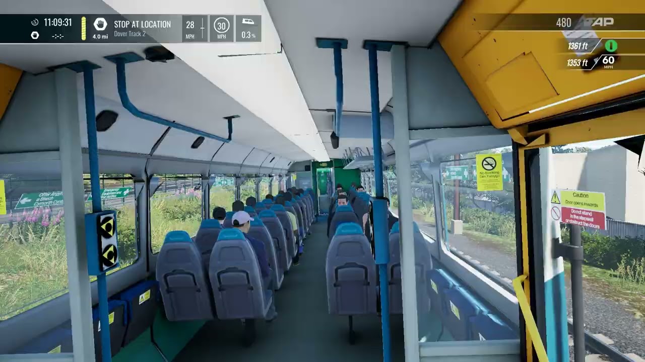 Train sim world Morristown line in a pacer Morris Plains to Dover