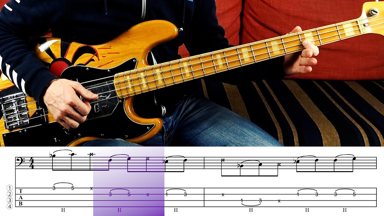 EJERCICIO IMPRESCINDIBLE para DOMINAR el SLAP de PULGAR EN PRINCIPIANTES ( Con TABS y SOLFEO)