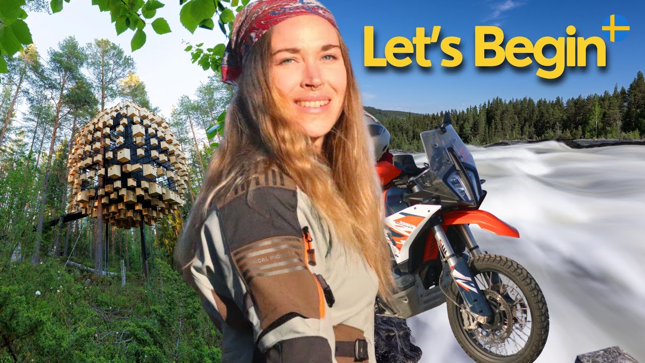 I Slept in a Tree and found Europes Wildest River | Across the Arctic Circle ⭕️ | Ep.2