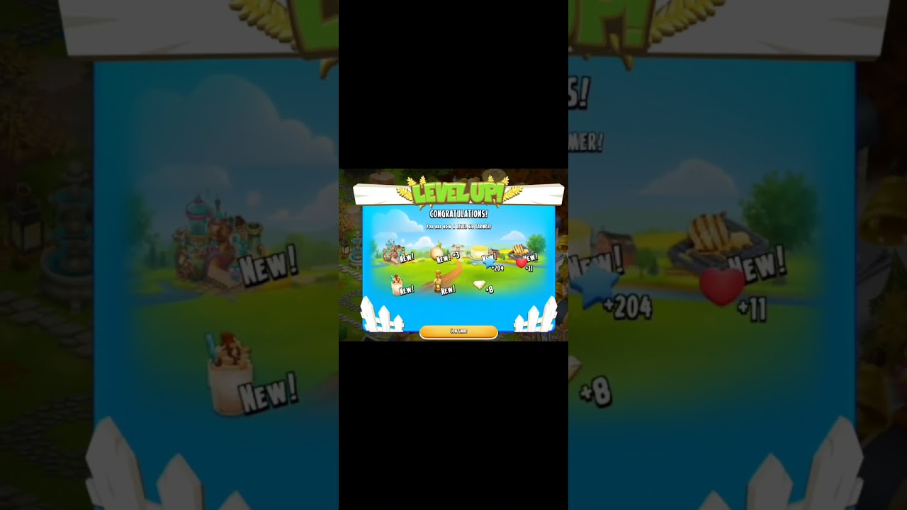 NEW LEVEL 68! Hay Day #shorts #haydaylevelup