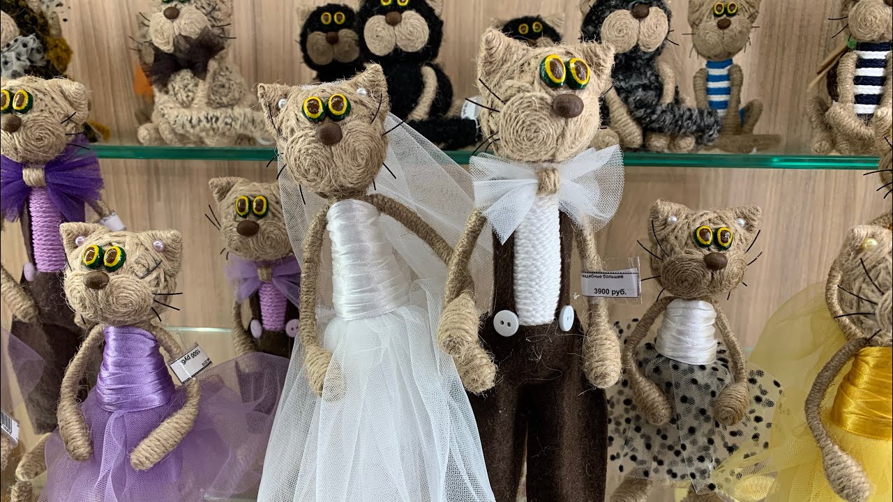 СВАДЕБНЫЕ КОТЫ 🐈, СУВЕНИРЫ из ПЕТЕРБУРГА. ДОРОГОЙ ВИДОВОЙ РЕСТОРАН МАНСАРДА. ПРОГУЛКИ ПИТЕРУ, ч.3