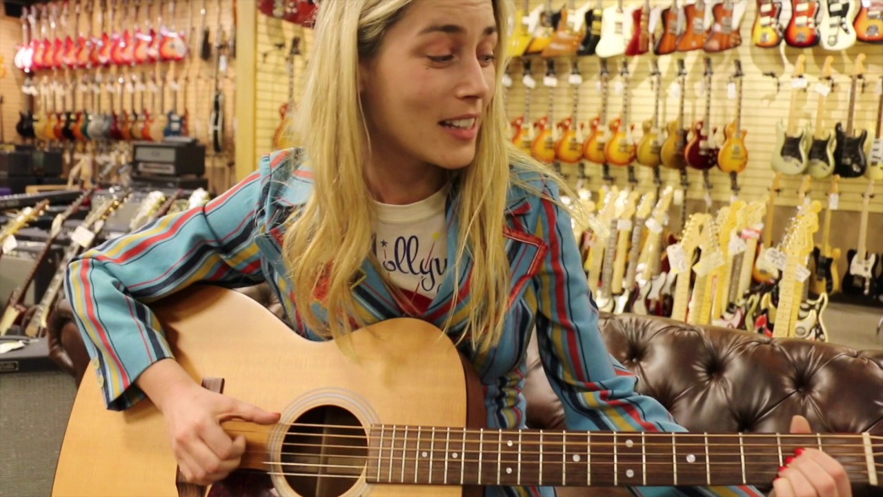 From Paris, Marie Espinosa sings and plays at Norman's Rare Guitars
