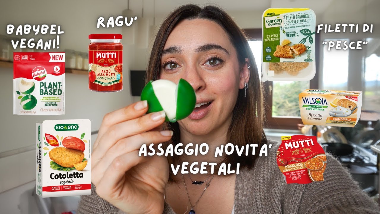 ASSAGGIO NOVITA' VEGAN DEL SUPERMERCATO! Tutte gioie 🤩