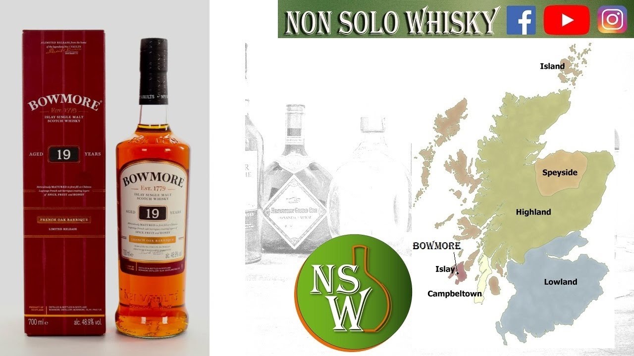 Bowmore 19 yo Single malt scotch whisky french oak 48,9%