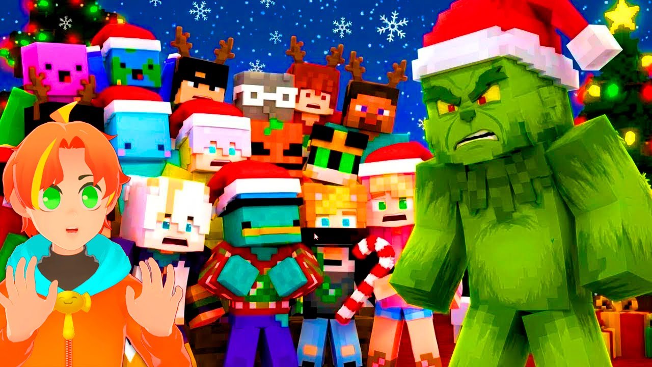🎤 El Grinch vs Los del Pueblo: NAVIDAD EN PELIGRO 🎵🎄ChuyMine, Awita,Jardred,Elo l TWIN REACCIONA
