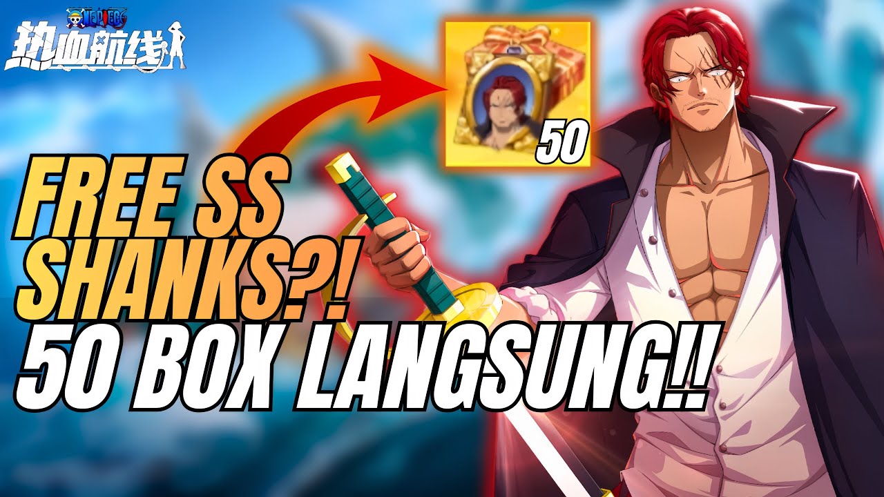 FREE SS SHANKS⁉️ CARA CEPAT DAPET 50 BOX SPRING EVENT | One Piece Fighting Path | Indonesia