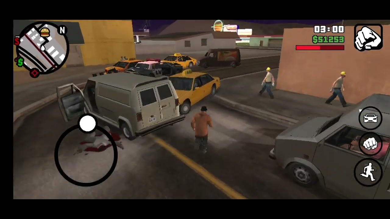 gta sa сумасшедший npc