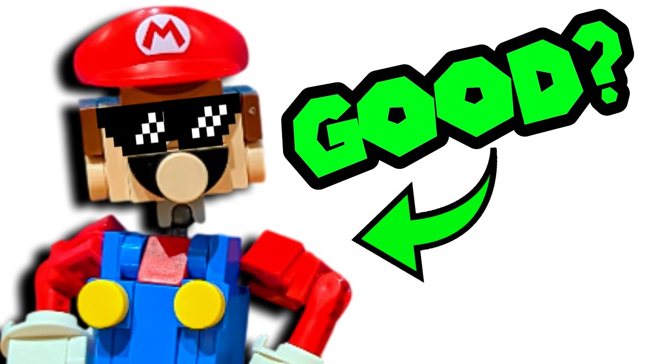 I Built Lego Mario & Luigi to fight a GIANT BOWSER!!!