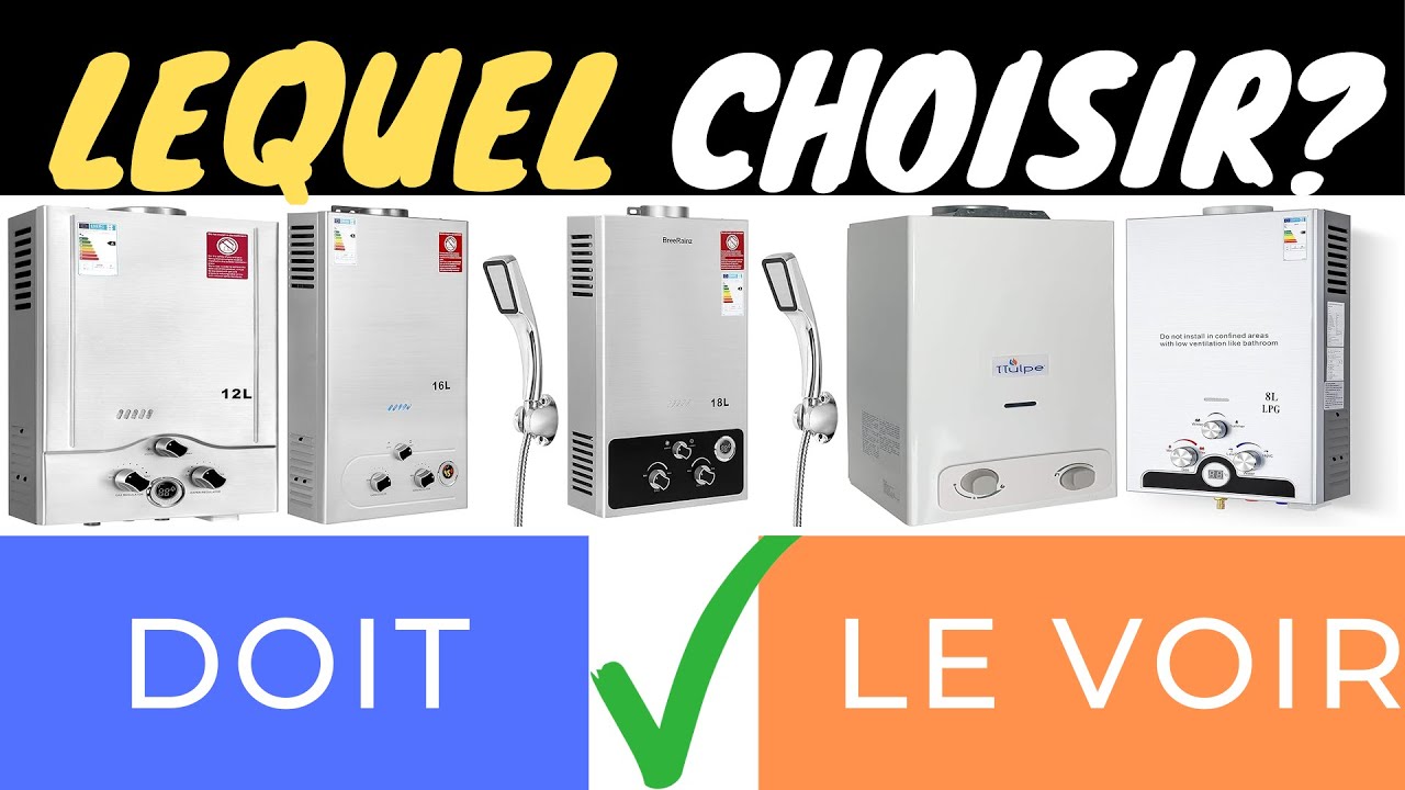 🔧💧 D&Eacute;COUVREZ LES MEILLEURS CHAUFFE-EAU &Agrave; GAZ EFFICACES EN 2025 ! 🌟