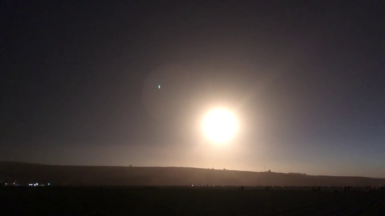 SpaceX Launch and First Vandenberg,CA Landing Raw Footage