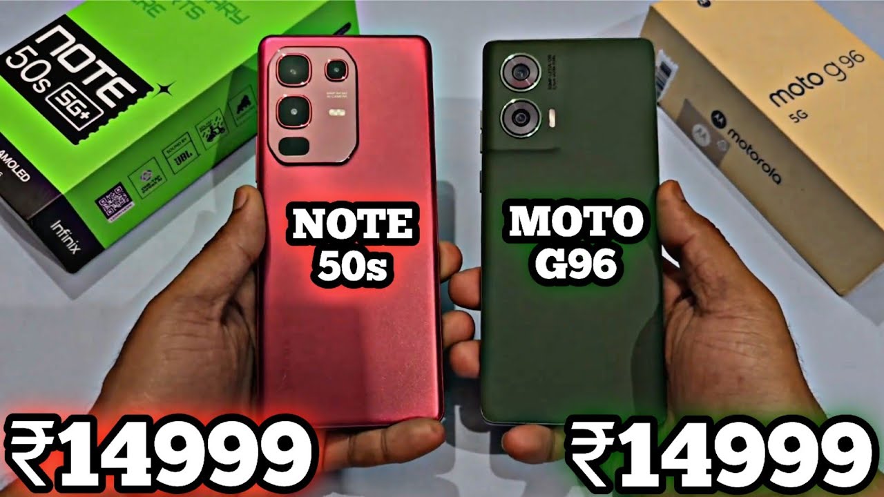 Moto G96 5G vs Infinix Note 50s 5G - Which Should You Buy ?