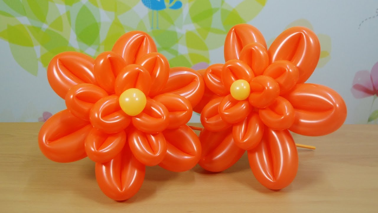풍선아트 030 Balloon Stick Flower (벌룬스틱 플라워)