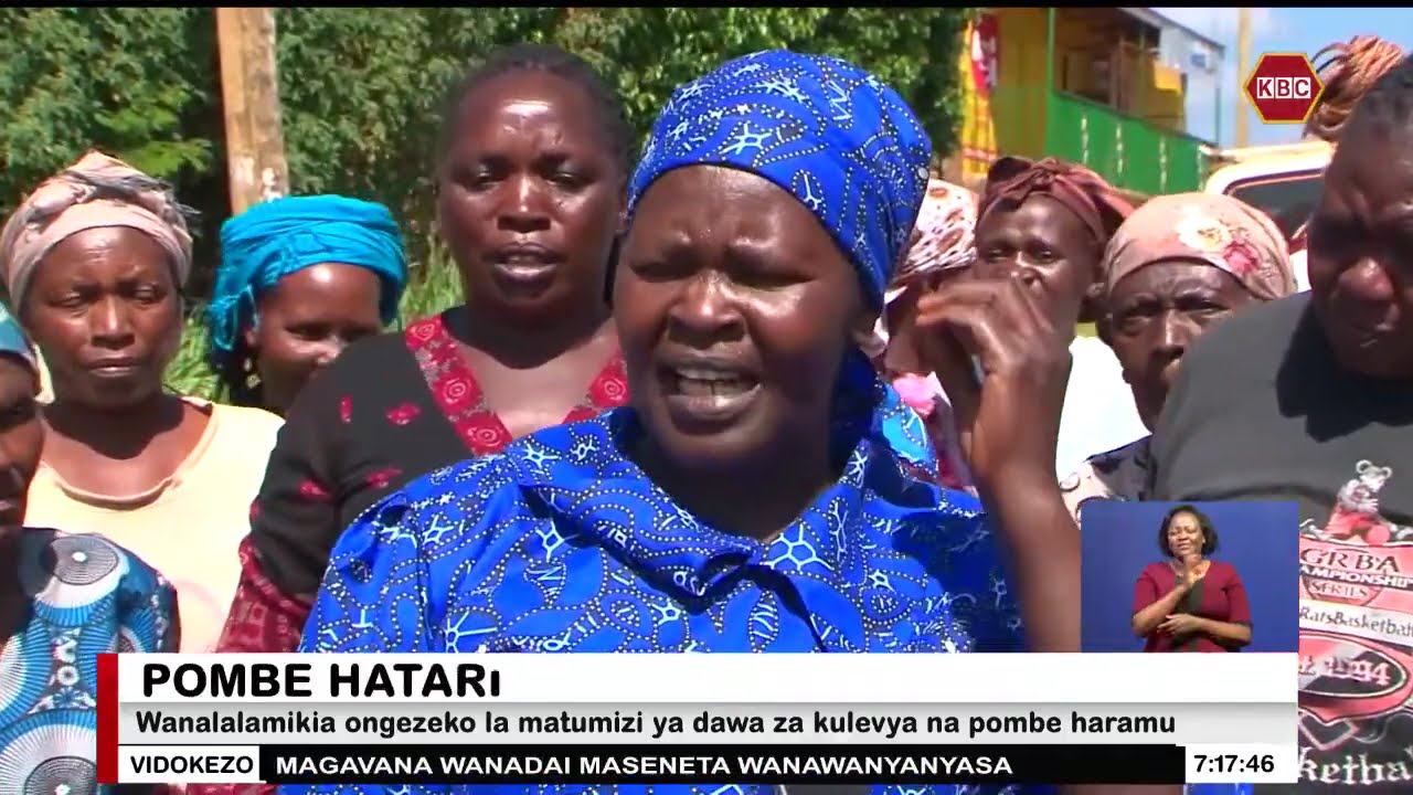 Wanawake Kiambu waandamana wakilalamikia ongezeko la dawa za kulevya na pombe haramu