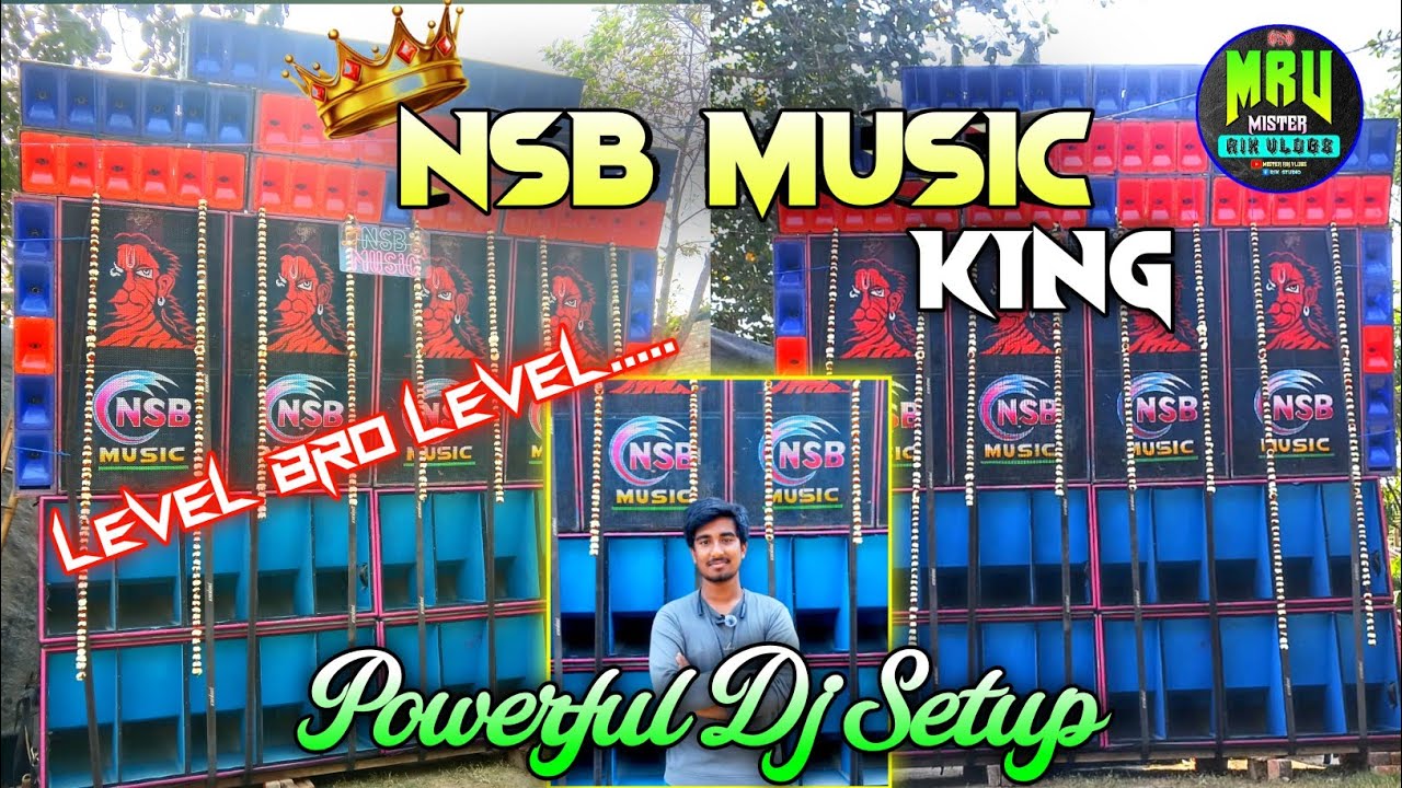 👑NSB Music shyampur king💥 powerful dj setup shivratri উপলক্ষ্যে বাজছে..#dj #djvlogs #bengalidj 