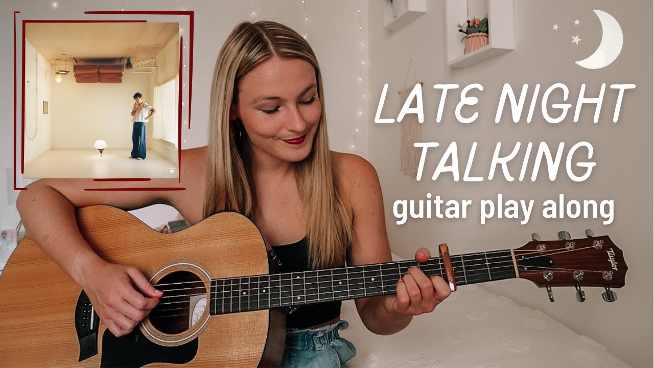 Harry Styles Late Night Talking Beginner Guitar Play Along - Harry’s House // Nena Shelby