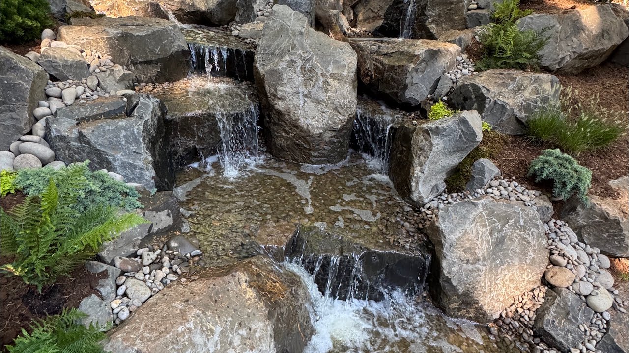 From Scratch to Splash 💦 Pondless Waterfall Magic
