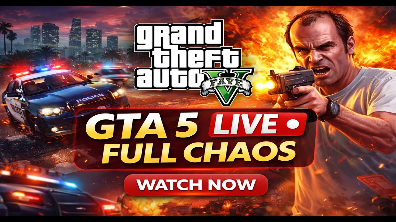 GTA 5 ONLINE LIVE 🔴 | Police Chase + Crazy Missions 😱