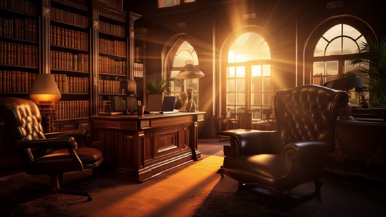 1.5-Hour Vintage Library Lofi | Classic Study & Work Ambience