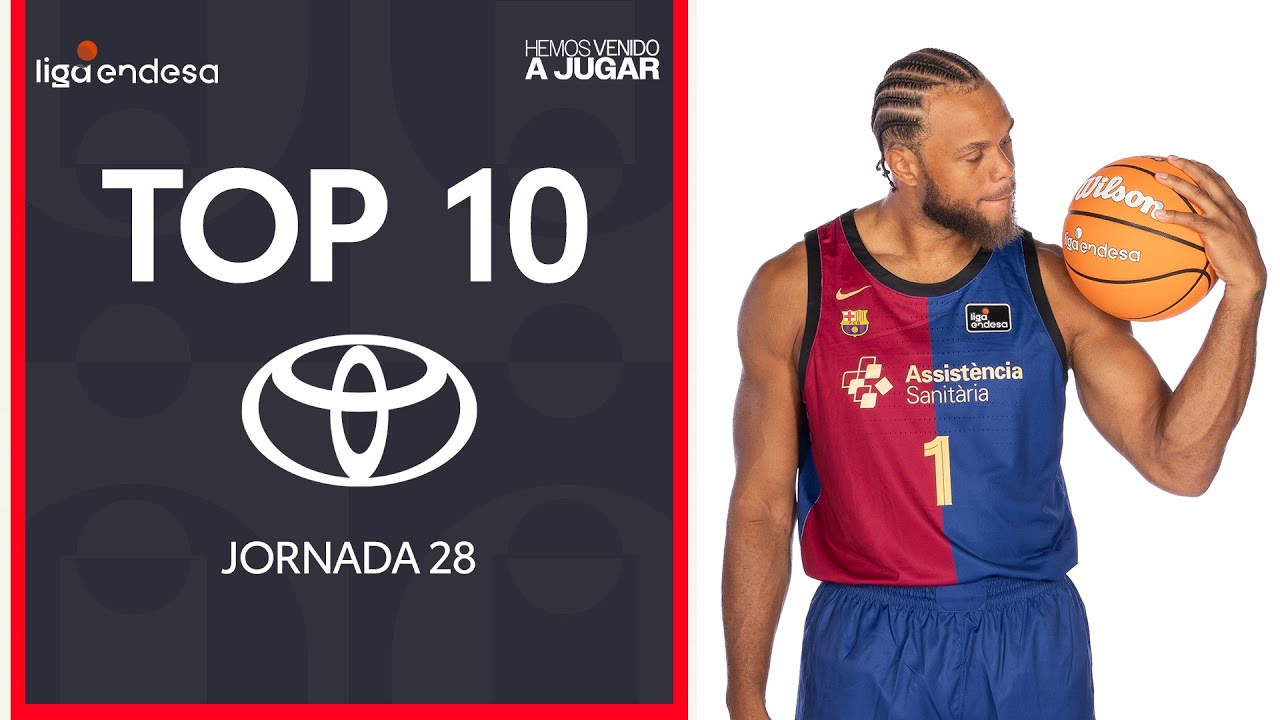 Justin Anderson sobrevuela el Palau en el Top10 Toyota | Liga Endesa 2024-25