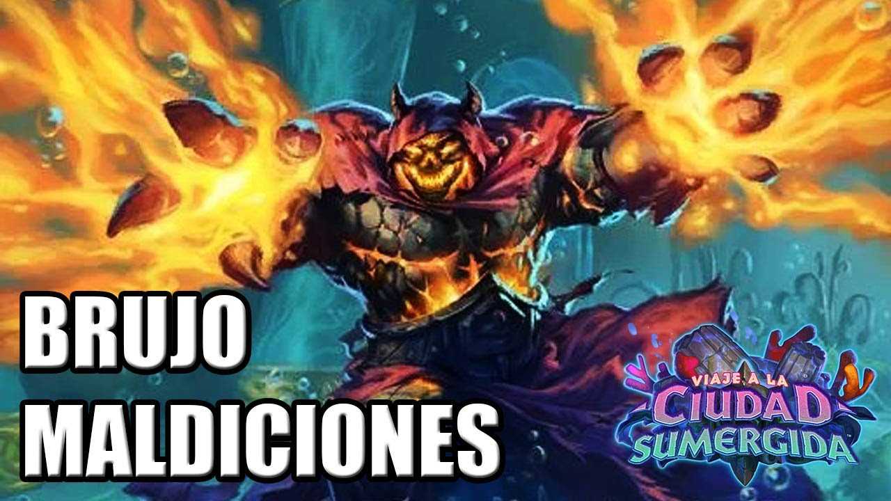 BRUJO MALDICIONES con INMOLACIONES y ULTHOK | Hearthstone