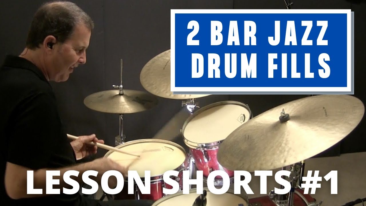 Master the secrets of 2 Bar Jazz Drum Fills - Lesson Short #1
