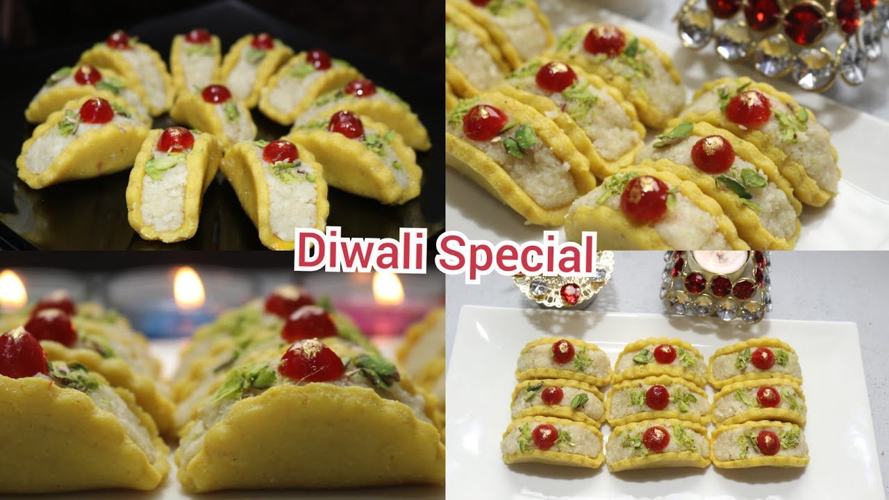 Stuffed kaju katli/Half Moon, पारंपरिक काजू कतली का नया और हेल्दी रूप