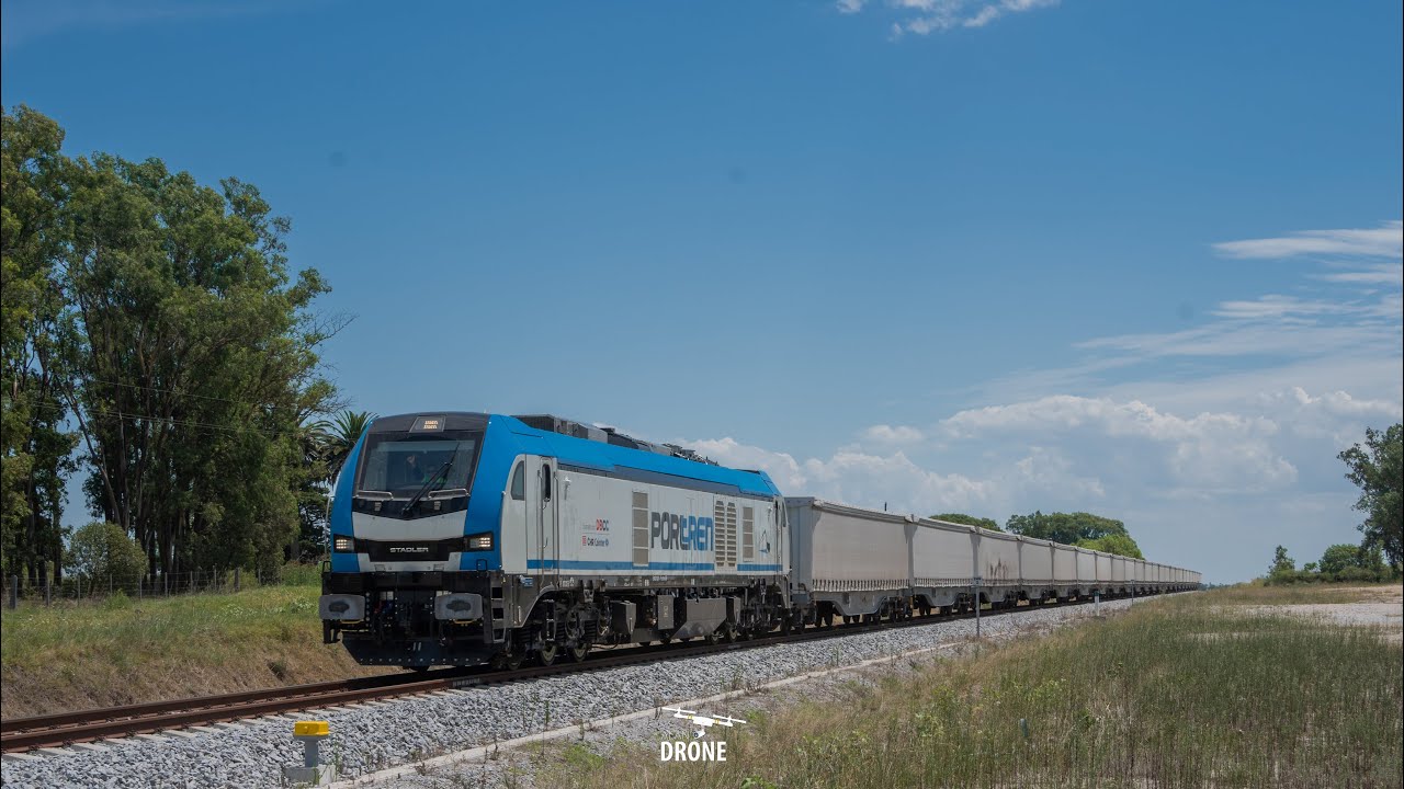 Stadler Euro4001 Portren, UPM-Puerto! By Alan Drone Uy