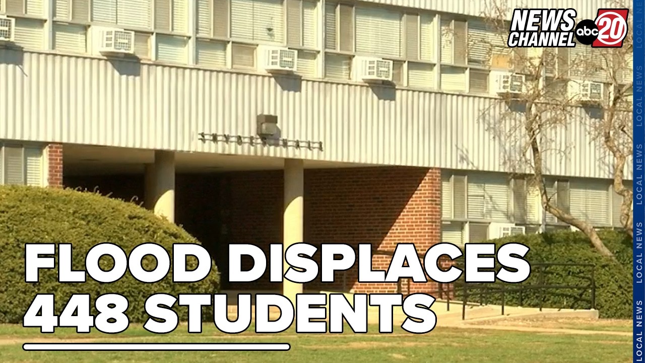 Snyder Hall Flood Displaces 448 Students
