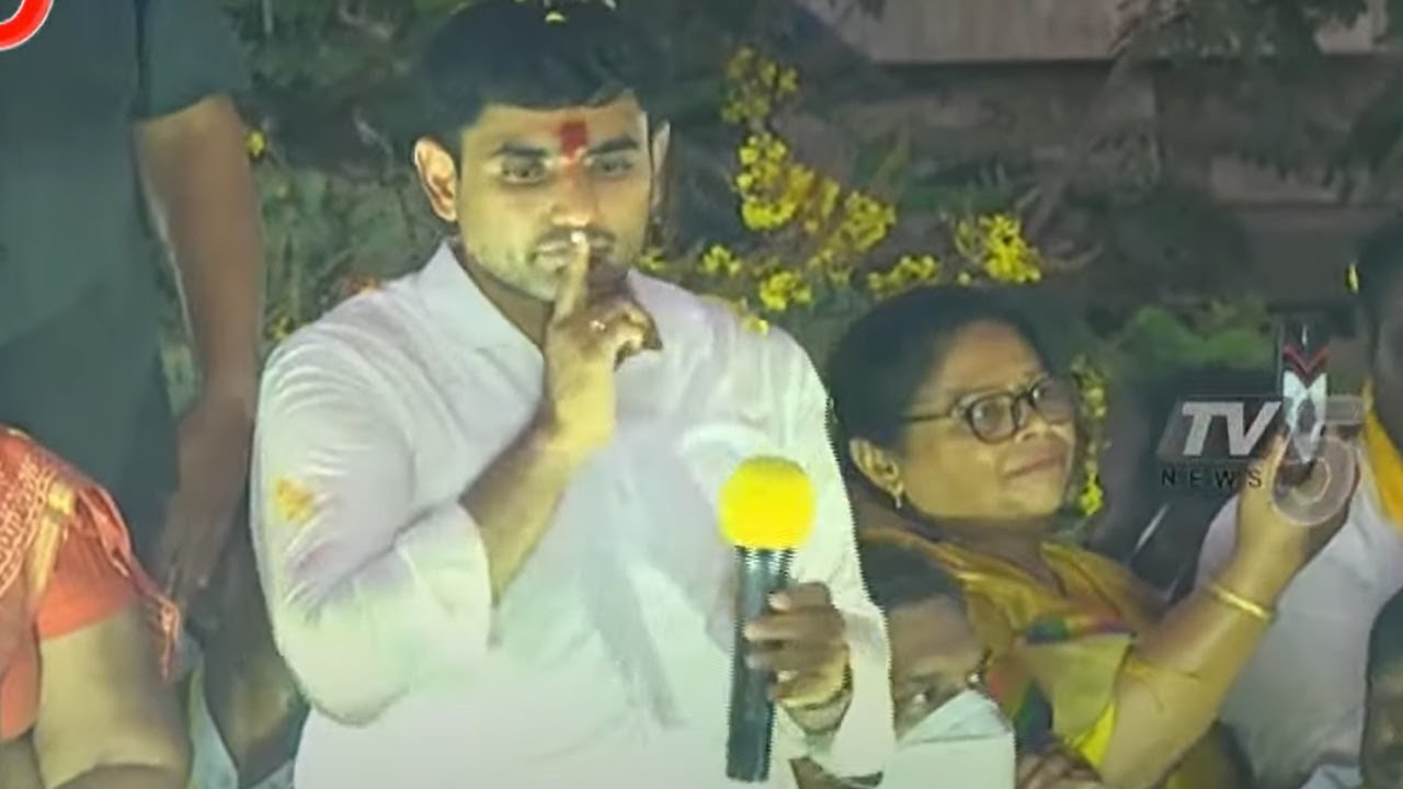 Nara Lokesh Stops His Speech In Midway After Hearing Azaan In Sathyavedu Road Show | TV5 News