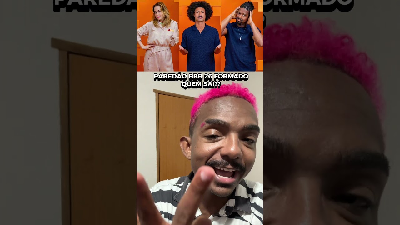 QUEM VOC&Ecirc; QUER ELIMINAR NO BBB 26??