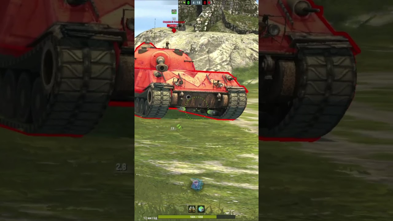 Chrysler K Tomahawk vs SMV CC-64 Constructor #wotblitz #shorts