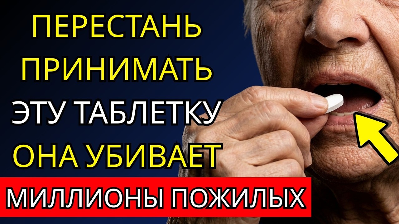 Кардиолог предупреждает: эти 5 таблеток повышают риск инфаркта и инсульта у пожилых людей