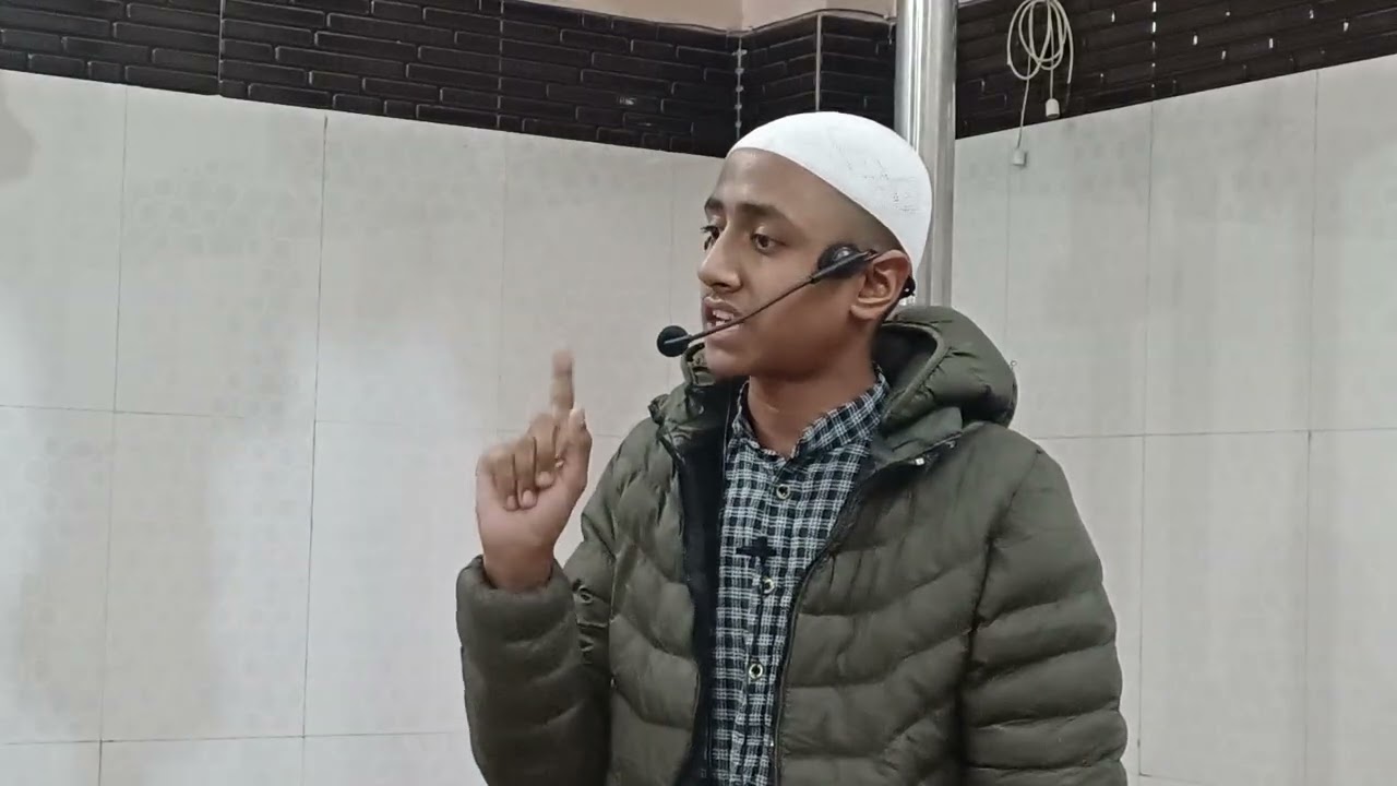 Nayi Nasl ki islami tarbiyat samaj ki aham Zaroorat Mohd Abu Bakr a student of Jamia Islamia Sanabil