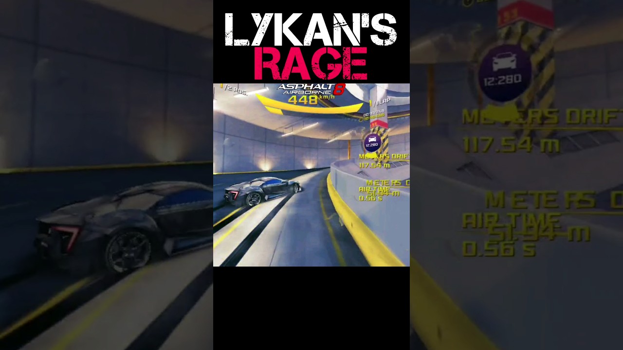 LYKAN Hypersports HE got furious at Munich Subway | Asphalt 8 Anniversary Update 69