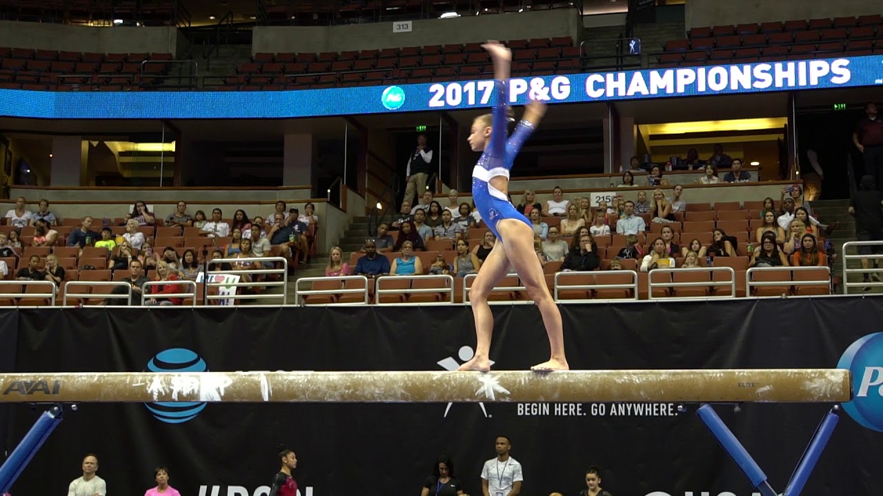 Grace McCallum - Balance Beam - 2017 P&G Championships - Junior Women - Day 2