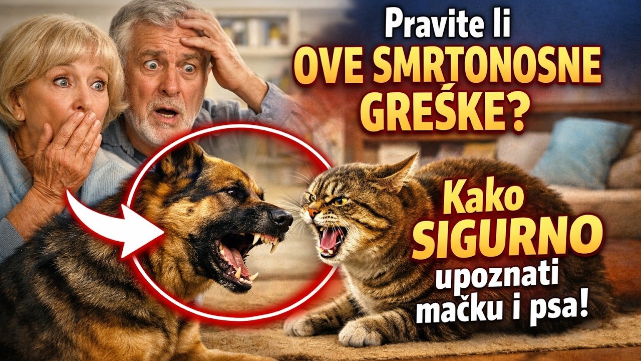 Pravite li OVE SMRTONOSNE GREŠKE? 🙀 Kako SIGURNO upoznati mačku i psa!