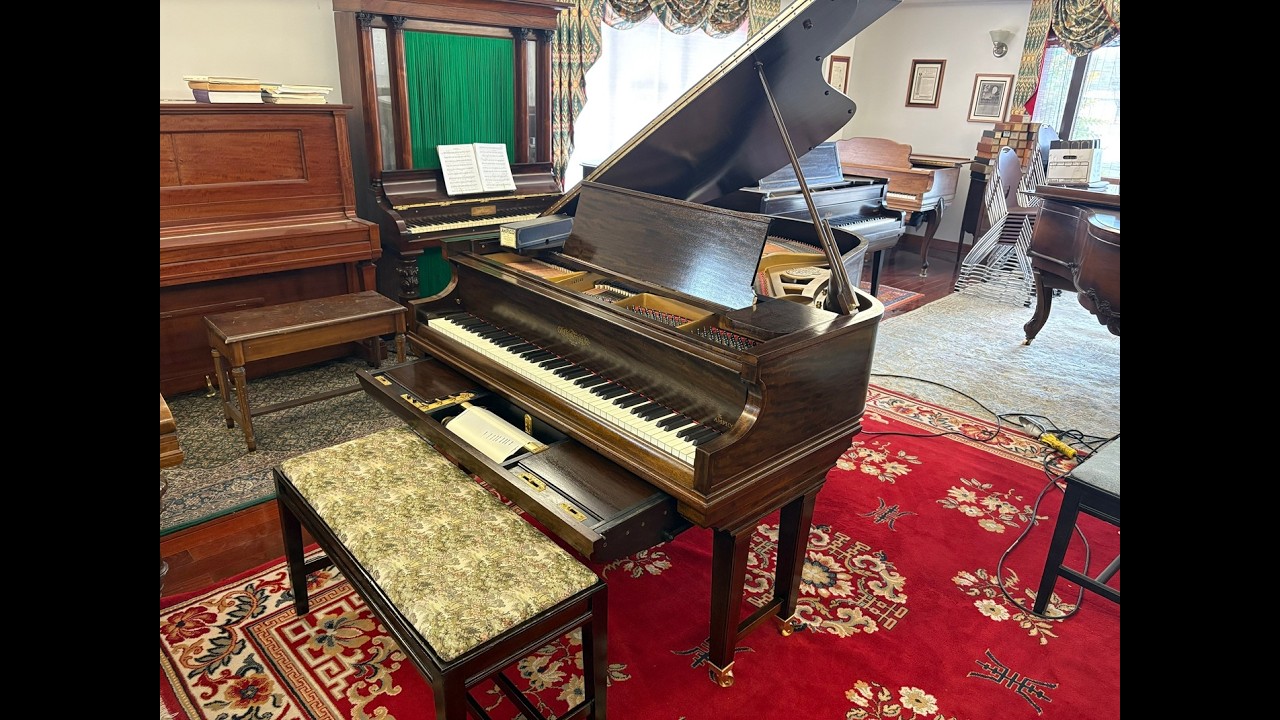 “Enchanted Nymph” played by Mischa Levitzki in 1929 Ampico piano roll