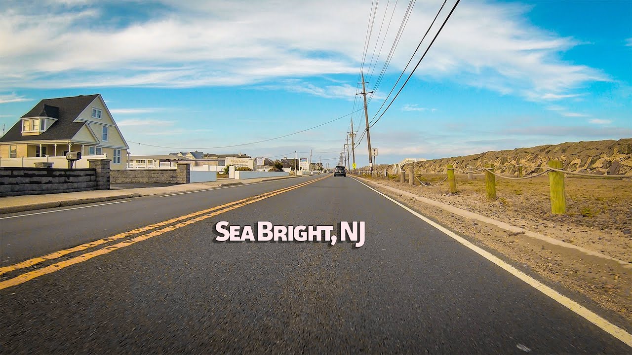 Fair Haven to Sandy Hook via Sea Bright, New Jersey, USA